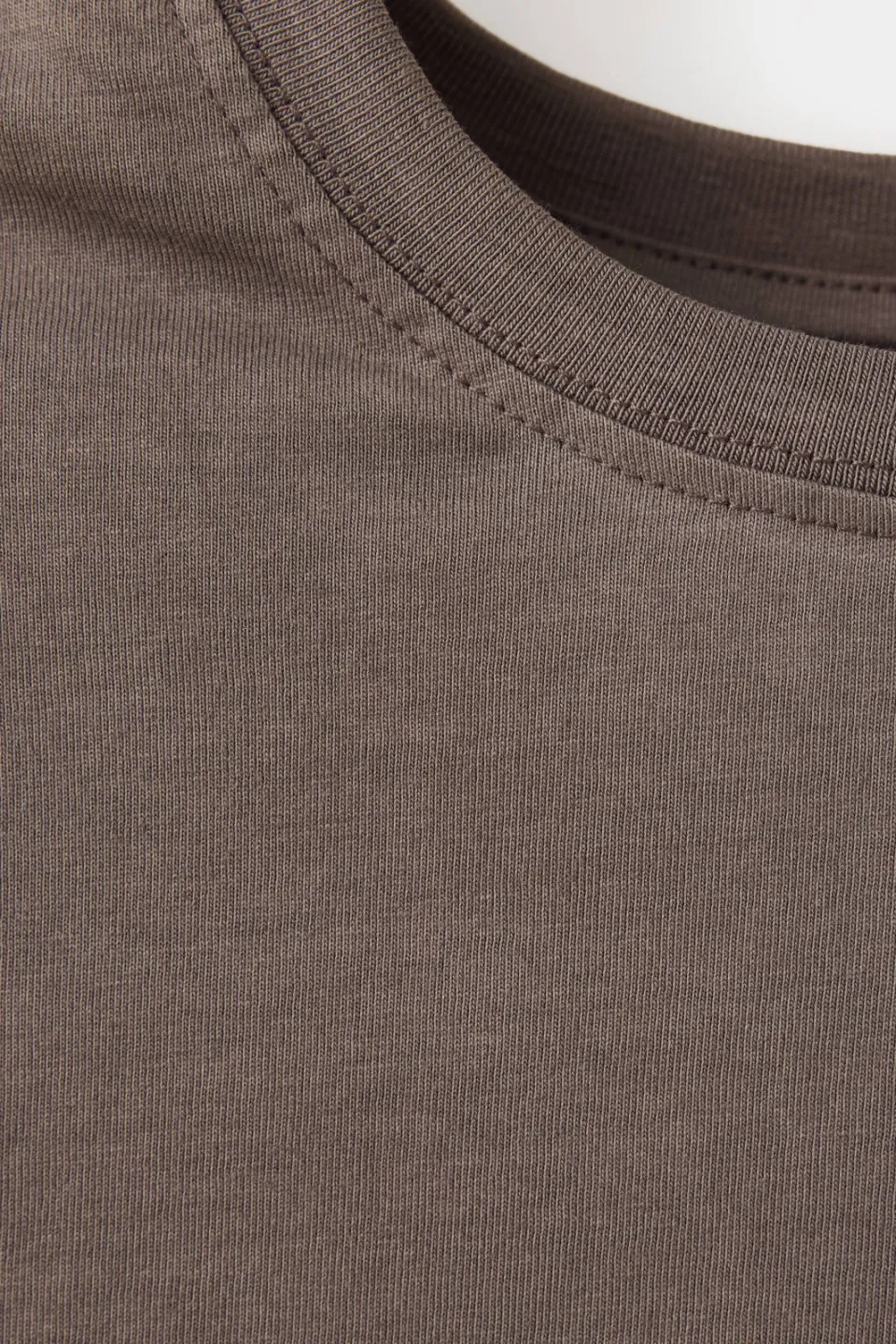 Mango T-shirt bruin, foto 7