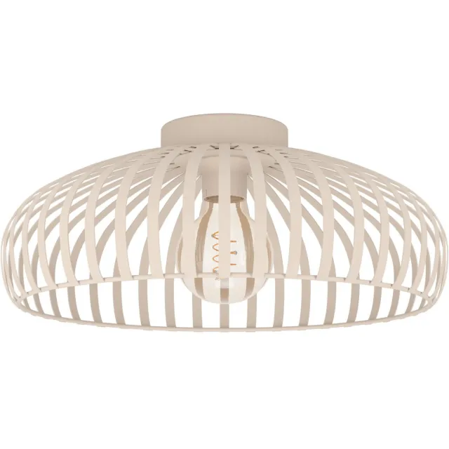 EGLO Mogano 3 Plafondlamp - E27 - Ø 43 cm - Zandkleur - Staal Zand;