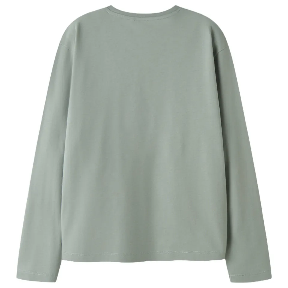 NAME IT longsleeve met print groen, foto 2