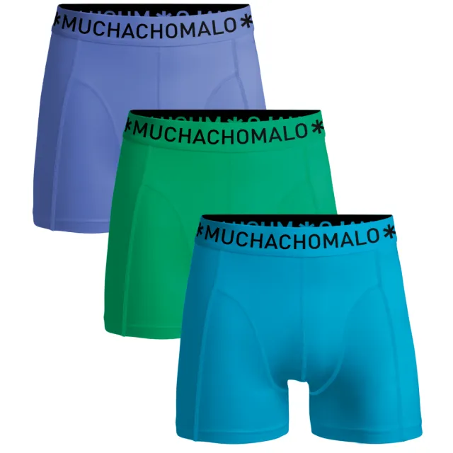 Muchachomalo Heren 3-pack Boxershorts Veelkleurig