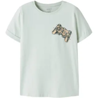 NAME IT T-shirt zachtblauw
