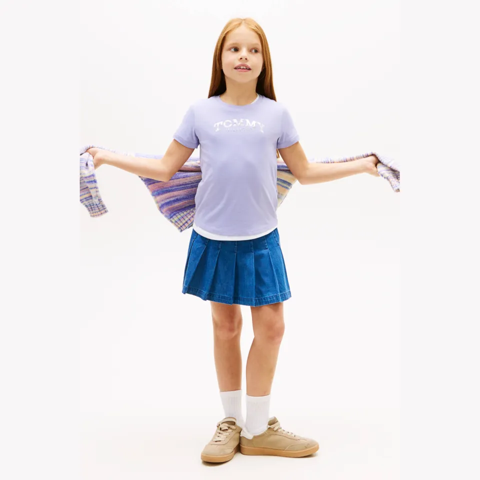 Tommy Hilfiger t-shirt lila