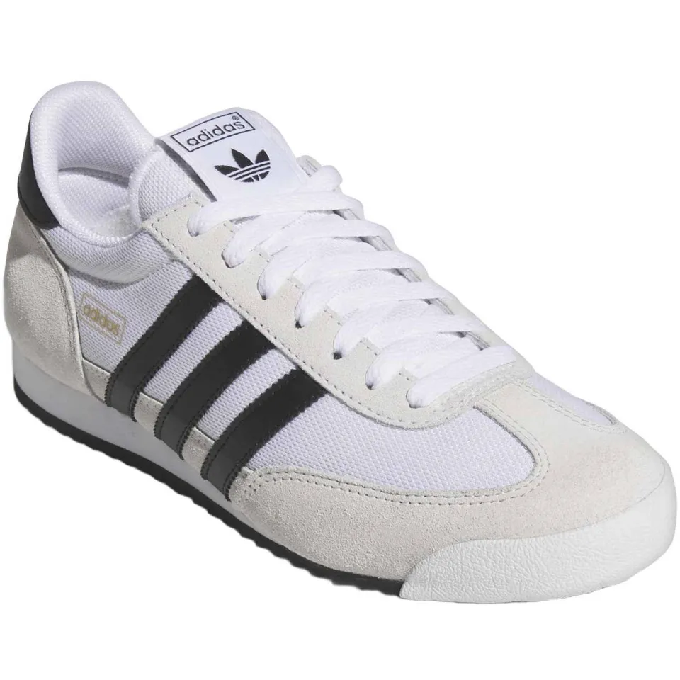 Adidas Originals R71 leren sneakers - wit/zwart, foto 4