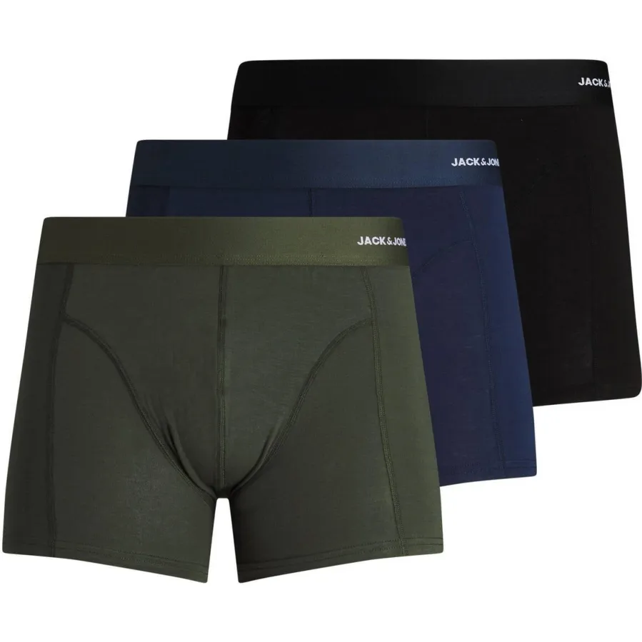 Jack & Jones boxershort JACBASIC met bamboe (set van 3) groen, foto 3