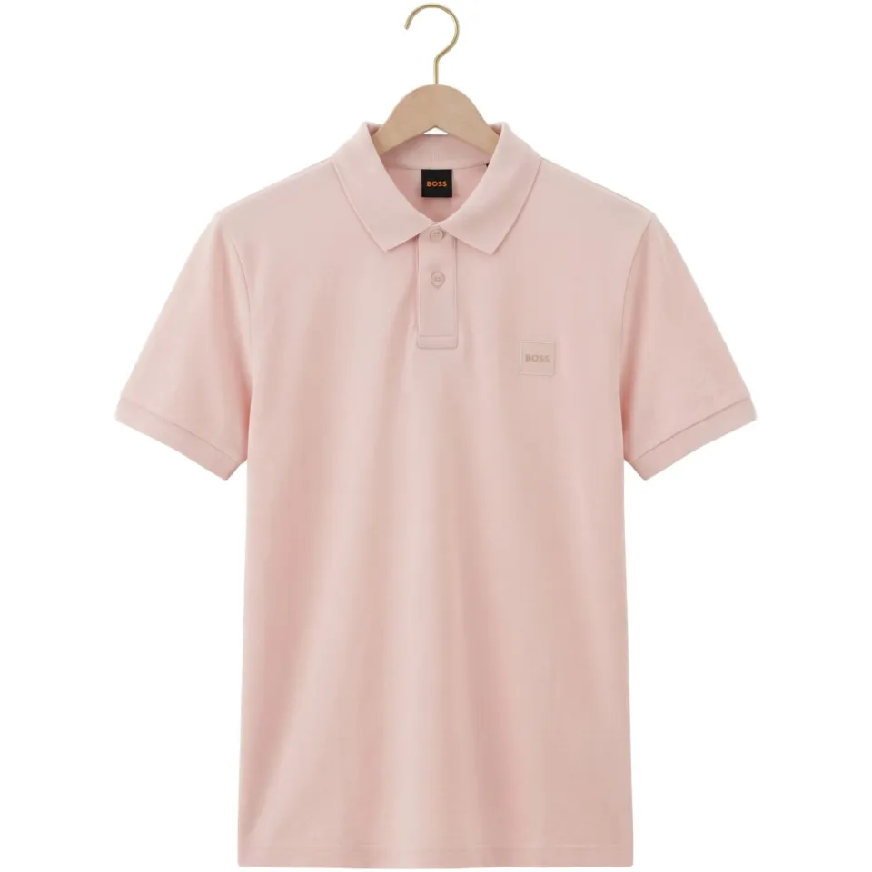 Boss Orange Heren Polo's & T-shirts Passenger - Lichtroze, foto 2
