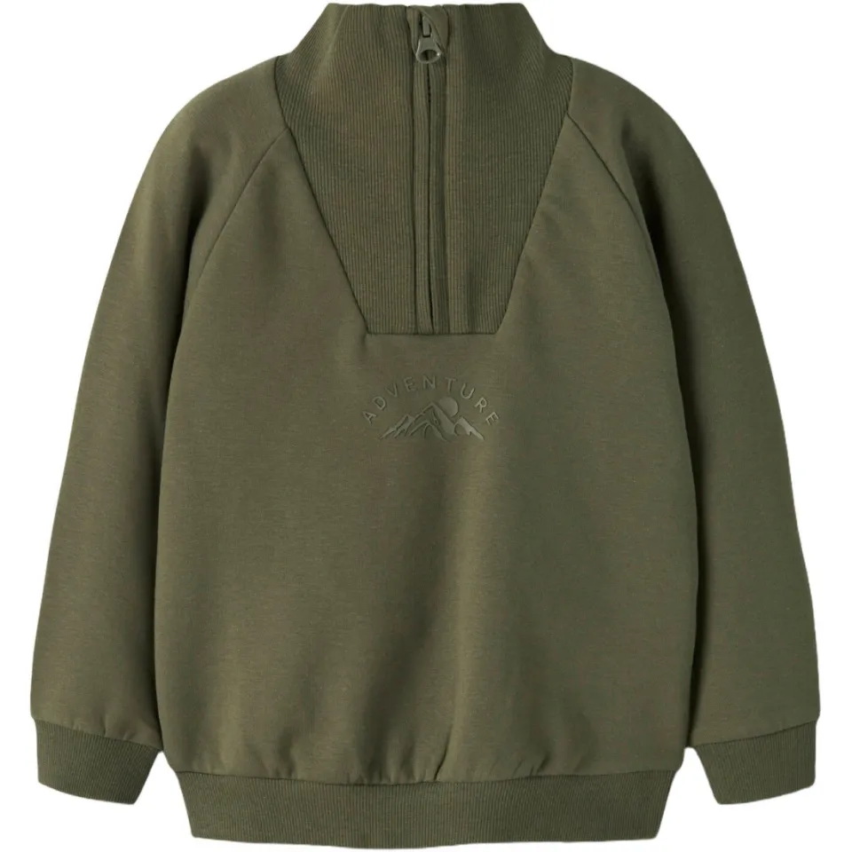 NAME IT MINI sweater - olijfgroen, foto 2
