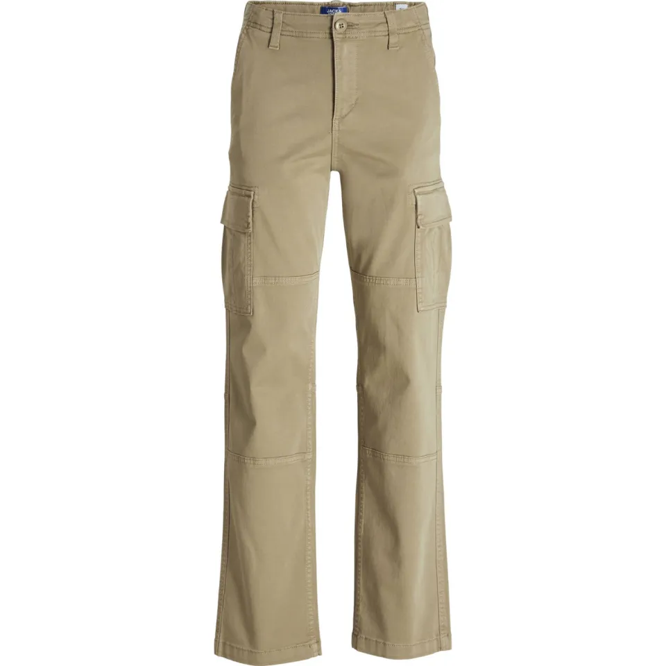 Jack & Jones loose fit gebreide cargobroek beige, foto 2