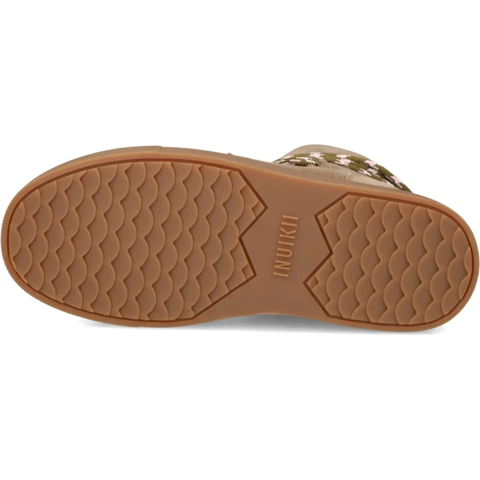 Inuikii Dames Laarzen Double Tie - Taupe, foto 7