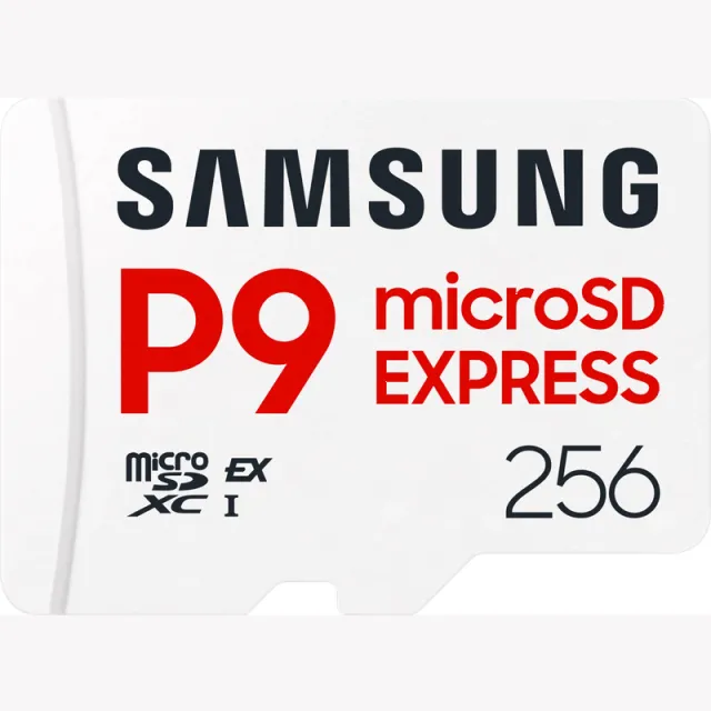 Samsung P9 Express 256GB microSDXC geheugenkaart wit White