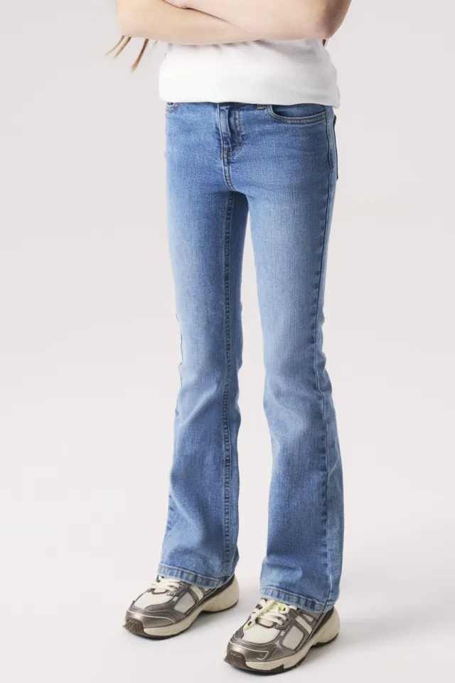 NAME IT KIDS NKFPOLLY flared jeans - mediumblauw, foto 3