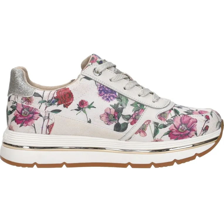 Mustang sneakers laag bloemenprint Overige