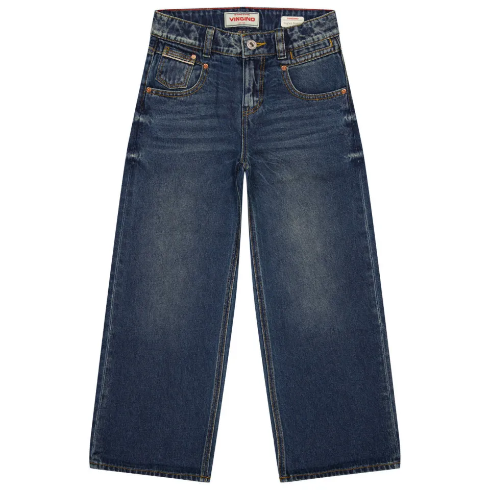 Vingino Luca baggy jeans - mediumblauw, foto 2