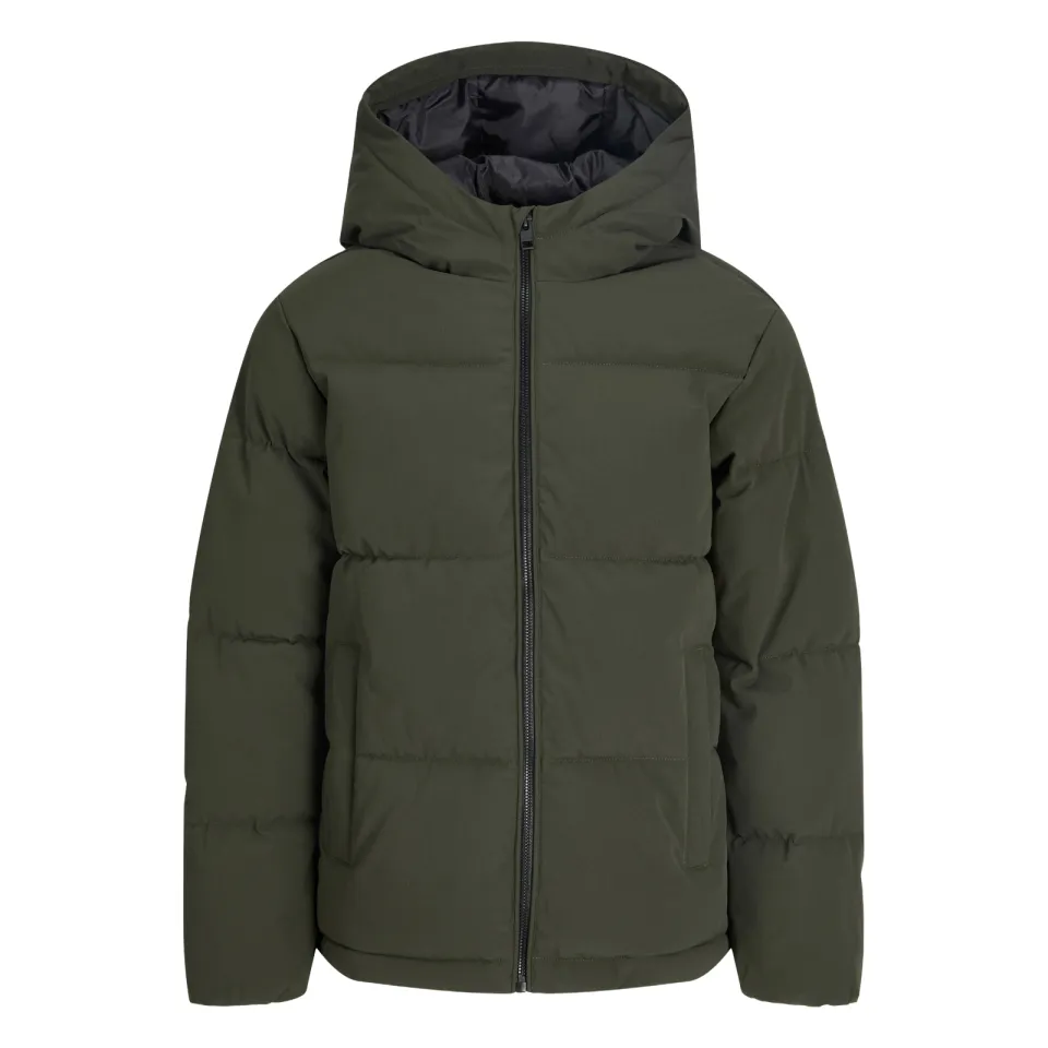 Jack & Jones Galaxy puffer winterjas groen, foto 2