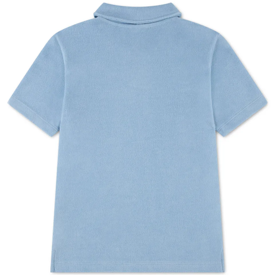 Lacoste poloshirt lichtblauw grijs, foto 3