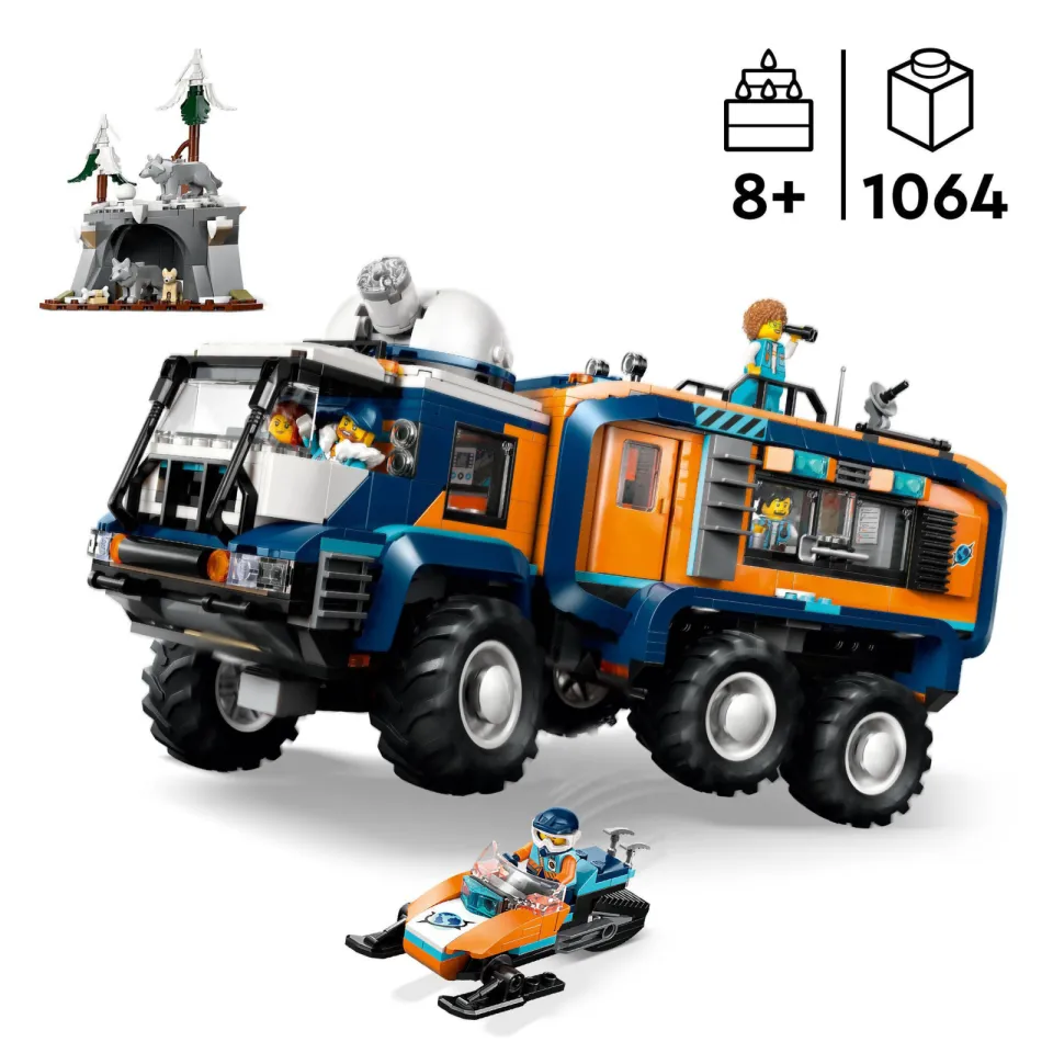 Lego City Laboratoriumtruck op de Noordpool Bouwset 60471, foto 4