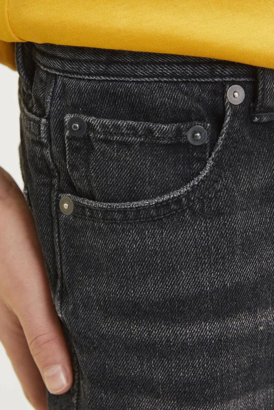 Jack & Jones JUNIOR relaxed fit jeans - black denim, foto 7