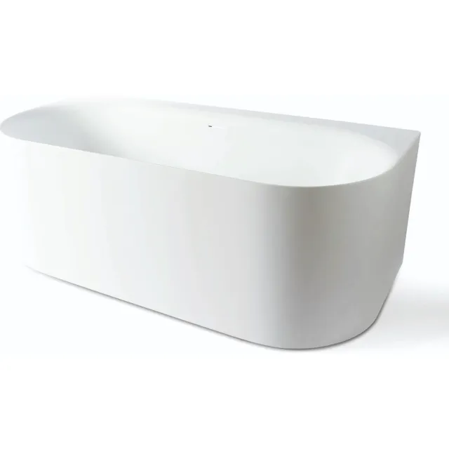Luca Sanitair Back To Wall Bad Luca Sanitair Primo Acryl 170x80x60 cm Incl. Afvoerset Mat Wit