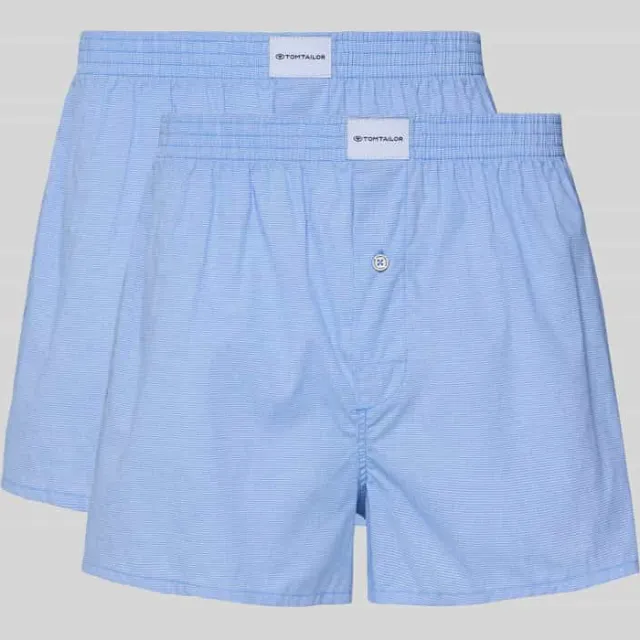 Tom Tailor Boxershorts van katoen in set van 2 blauw, foto 2