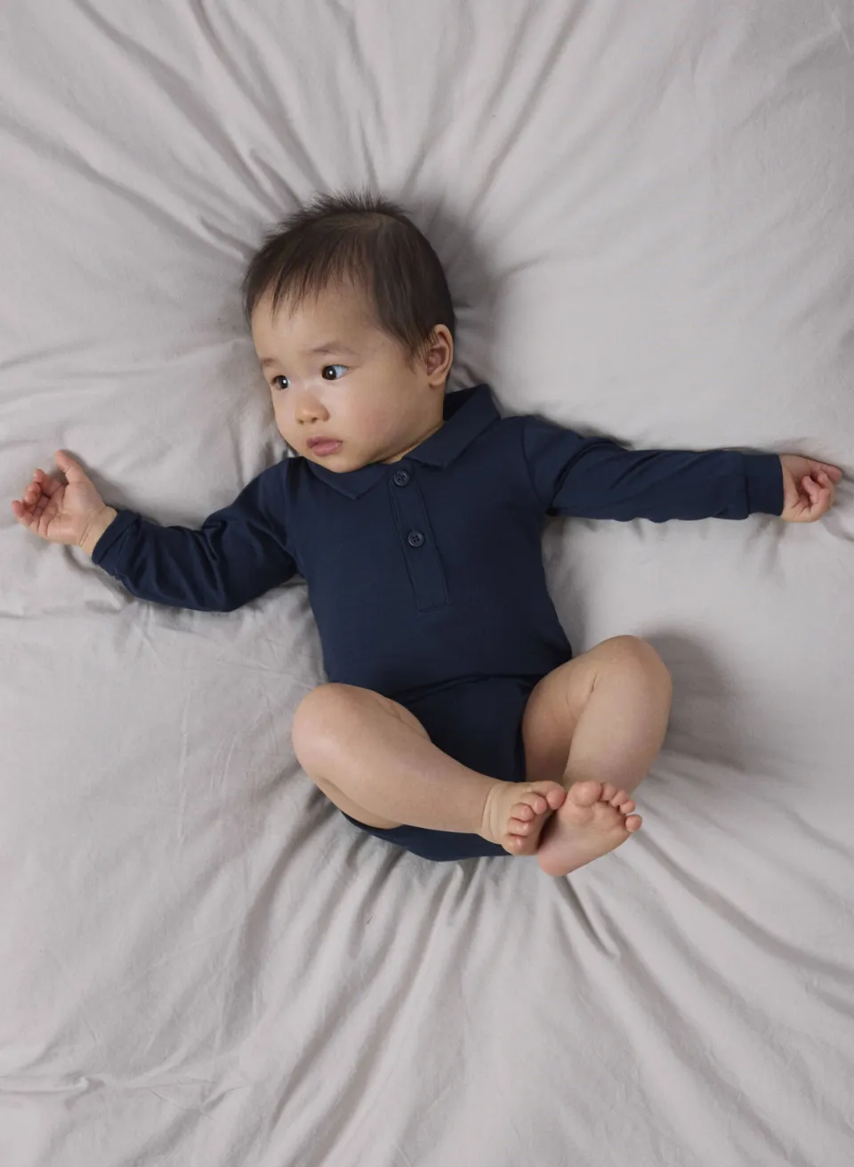 NAME IT BABY romper NBMHOLGER donkerblauw dark sapphire