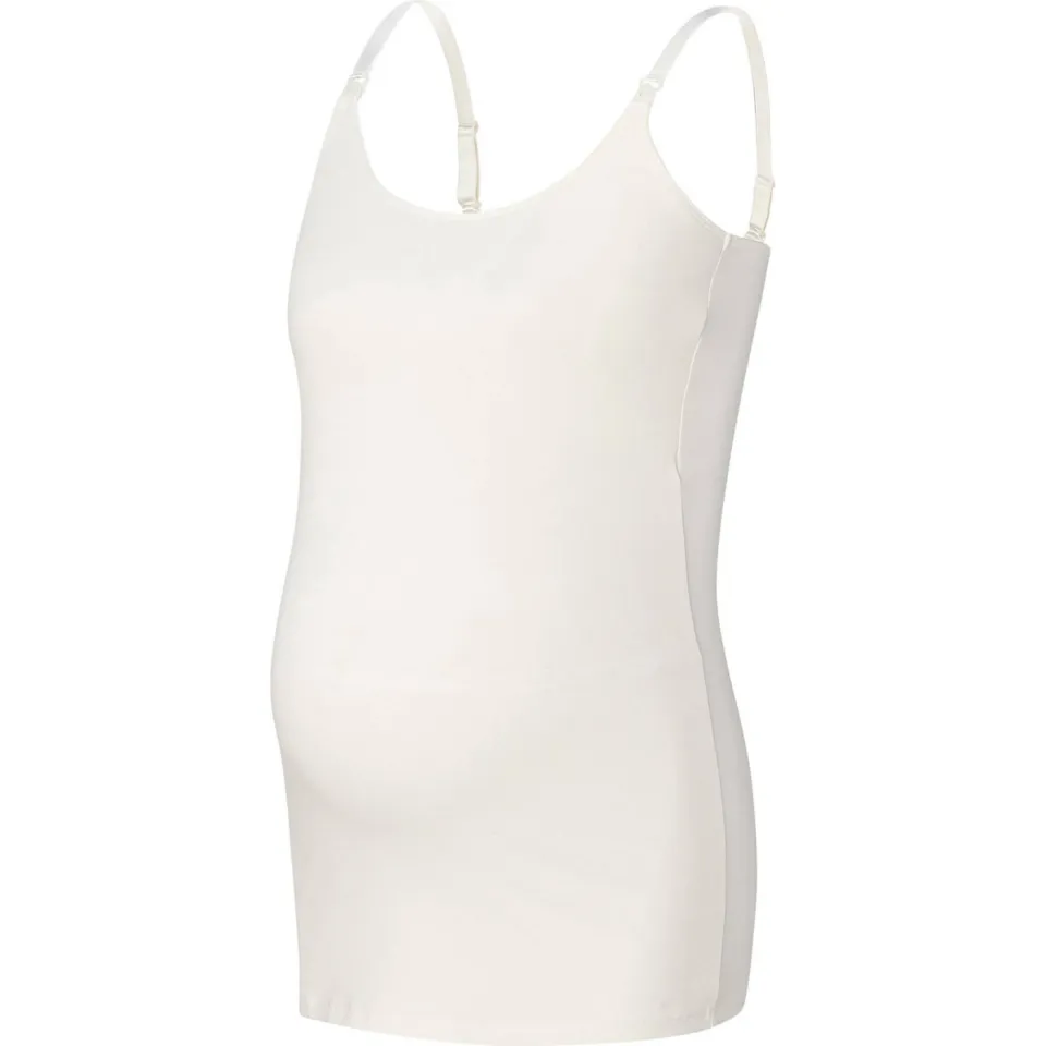 Noppies maternity zwangerschaps- en voedingssinglet Ara offwhite, foto 2