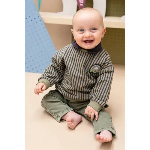 Babyface tapered cargobroek groen