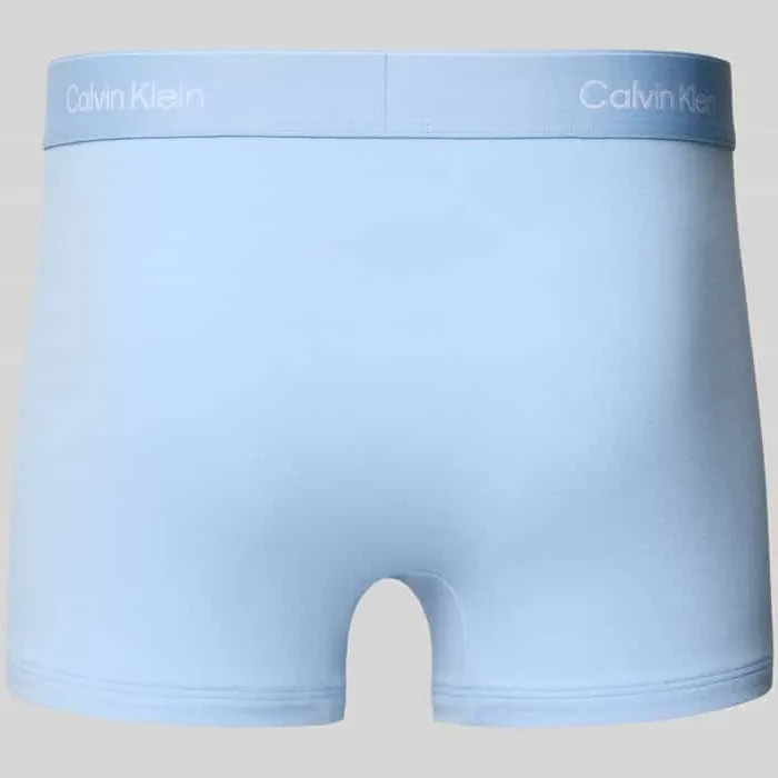 Calvin Klein Relaxed Cotton Stretch trunk boxershort blauw, foto 3
