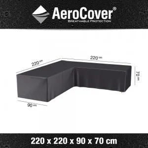 Platinum AeroCover loungesethoes L-vorm 220 x 220 x 90 x 70 cm