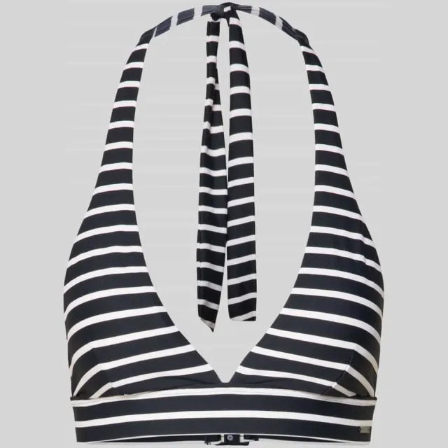 Marc O'Polo Bikinitop met halter model 'ESSENTIALS TRIANGLE TOP' donkerblauw, foto 2