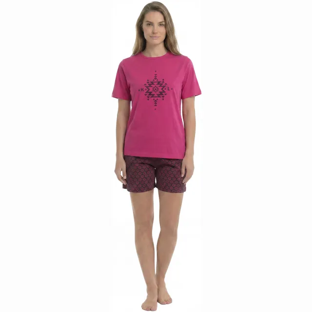 Kisses&Love Kisses And Love KL40000 pyjamaset roze