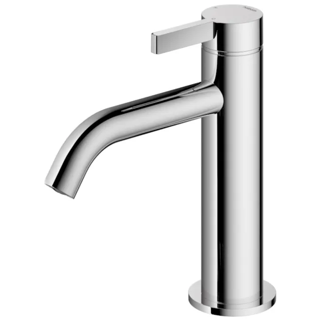 Hotbath Wastafelmengkraan Hotbath Ace 1-Hendel Gebogen 15.5 cm Chroom