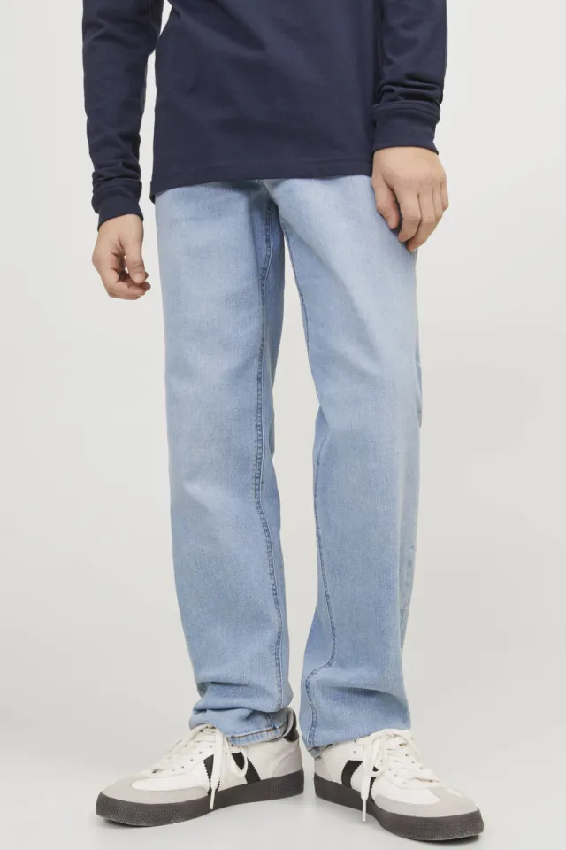 Jack & Jones JUNIOR regular fit jeans JJICLARK light blue denim, foto 5