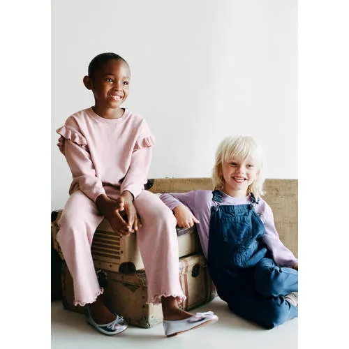 Mango casual broek roze, foto 3
