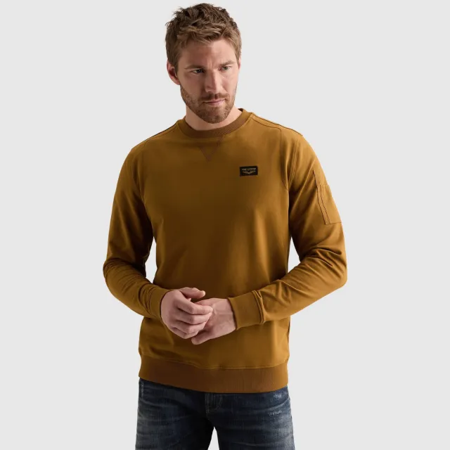PME Legend American Classic regular fit sweater - bruin