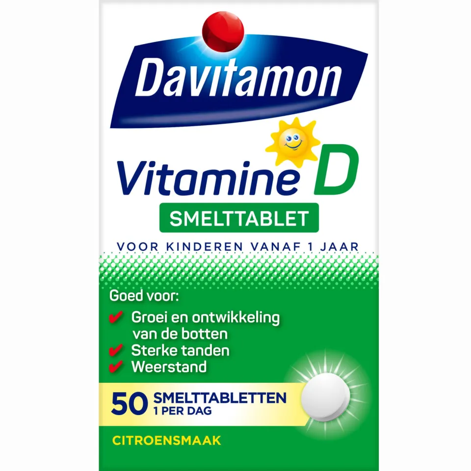 Davitamon vitamine D kind smelttabletten, foto 5