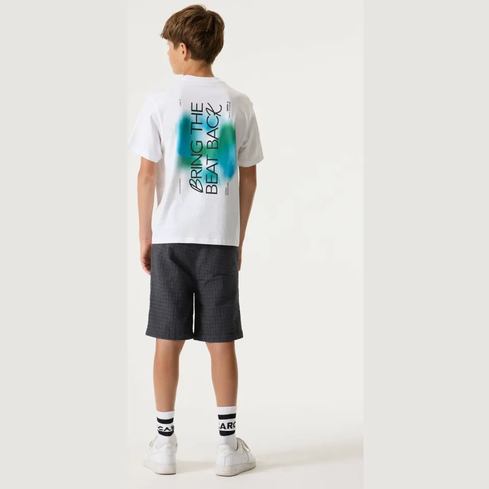 Garcia T-shirt met backprint wit, foto 4