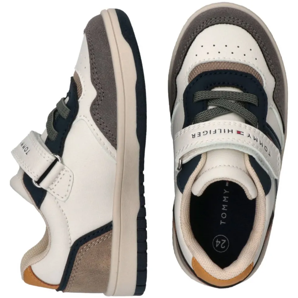 Tommy Hilfiger sneakers - beige/groen, foto 4