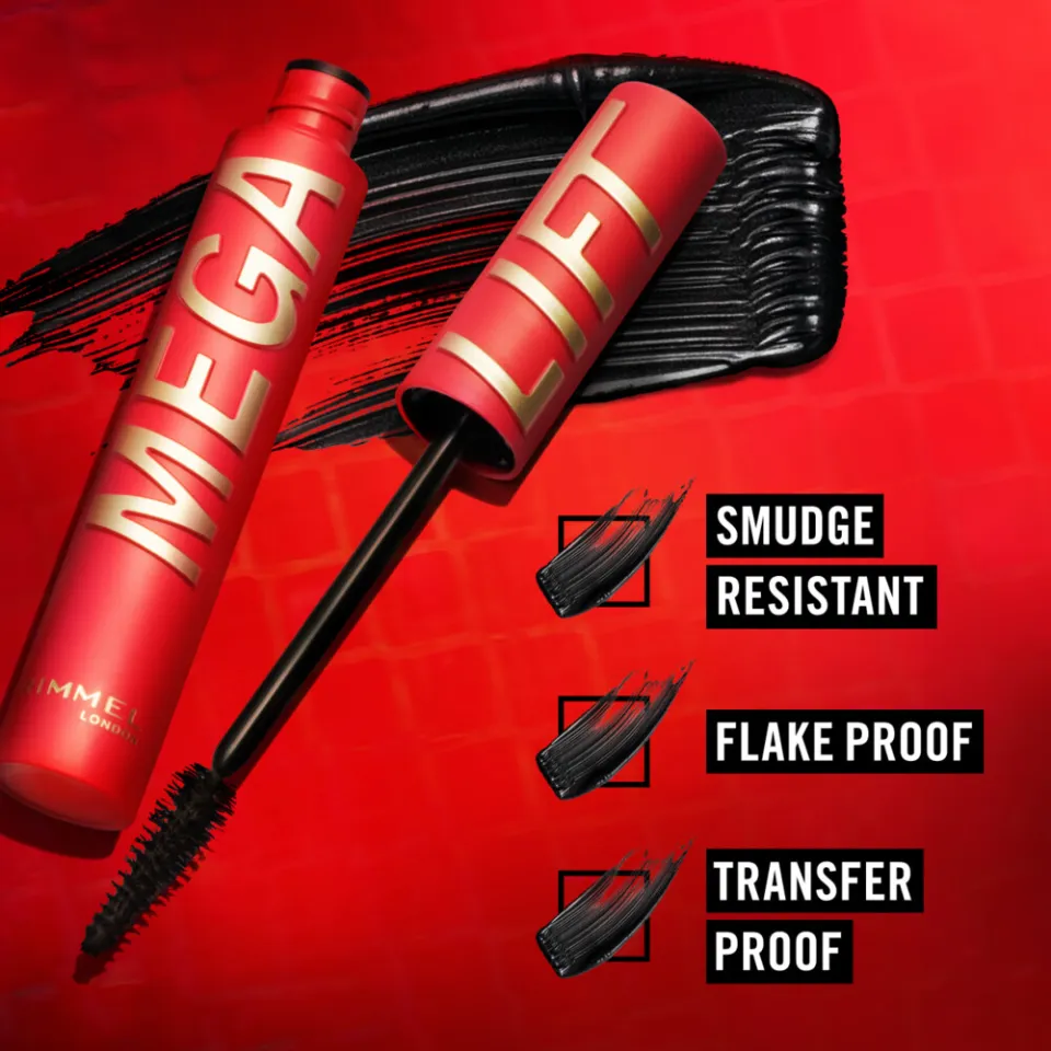 Rimmel London Thrill Seeker Mega Lift mascara zwart, foto 7