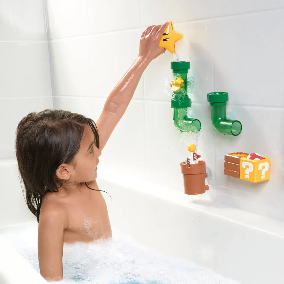 Tomy My Mario Bath Pipes Playset, foto 3