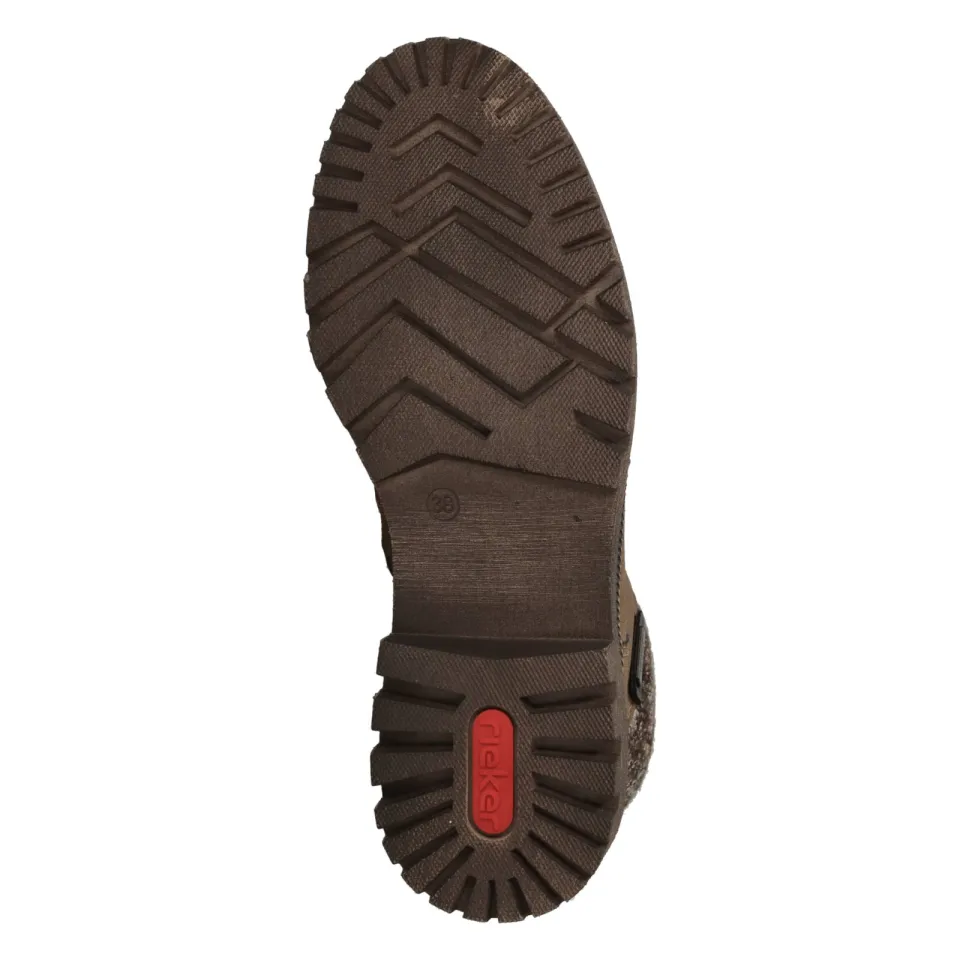 Rieker Veterboots Taupe, foto 6