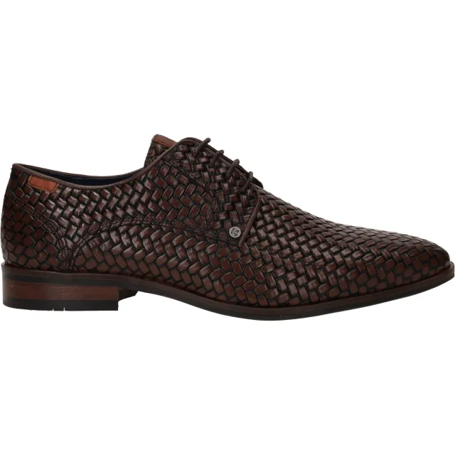 Berkelmans Oulton veterschoenen bruin