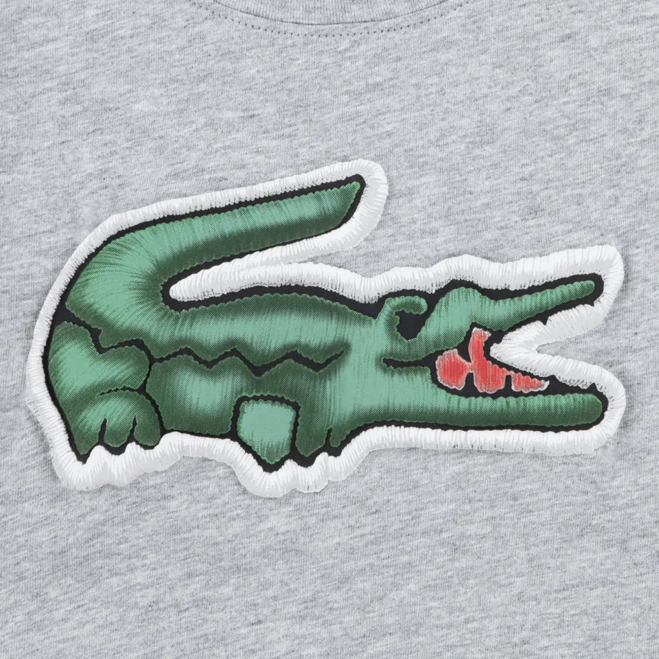 Lacoste t-shirt grijs, foto 4