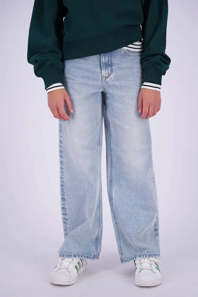 Vingino Cherry high waist wide leg jeans - lichtblauw, foto 4