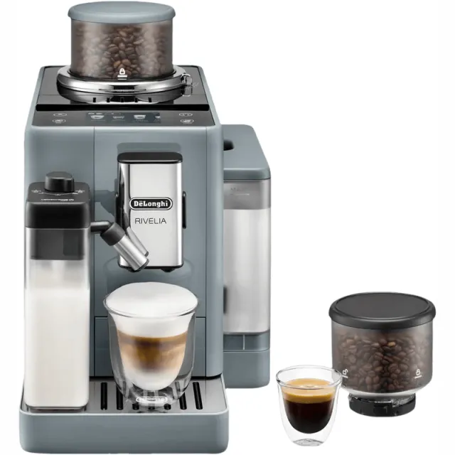 DeLonghi Rivelia EXAM440.55.G volautomatische espressomachine grijs