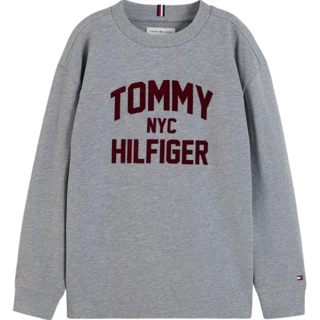 Tommy Hilfiger longsleeve met logo grijs, foto 2