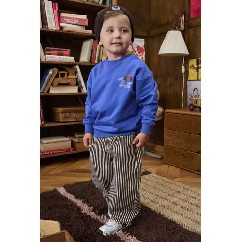 Z8 mini sweater Vinz met backprint blauw, foto 6