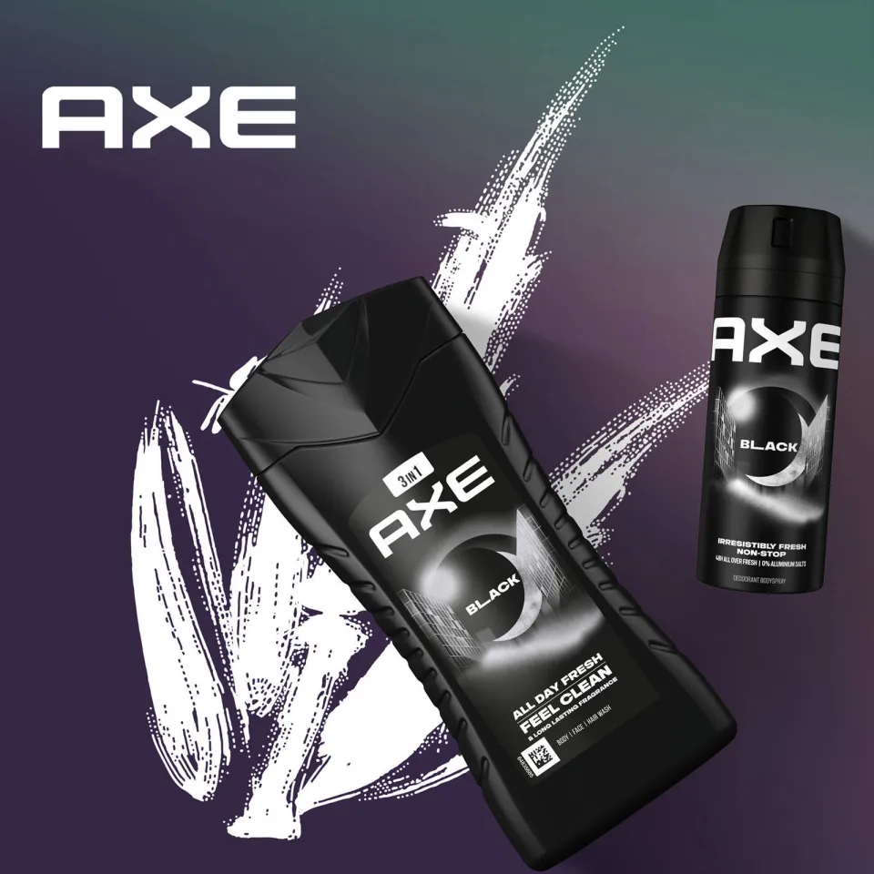 Axe Black 3-in-1 douchegel, foto 4