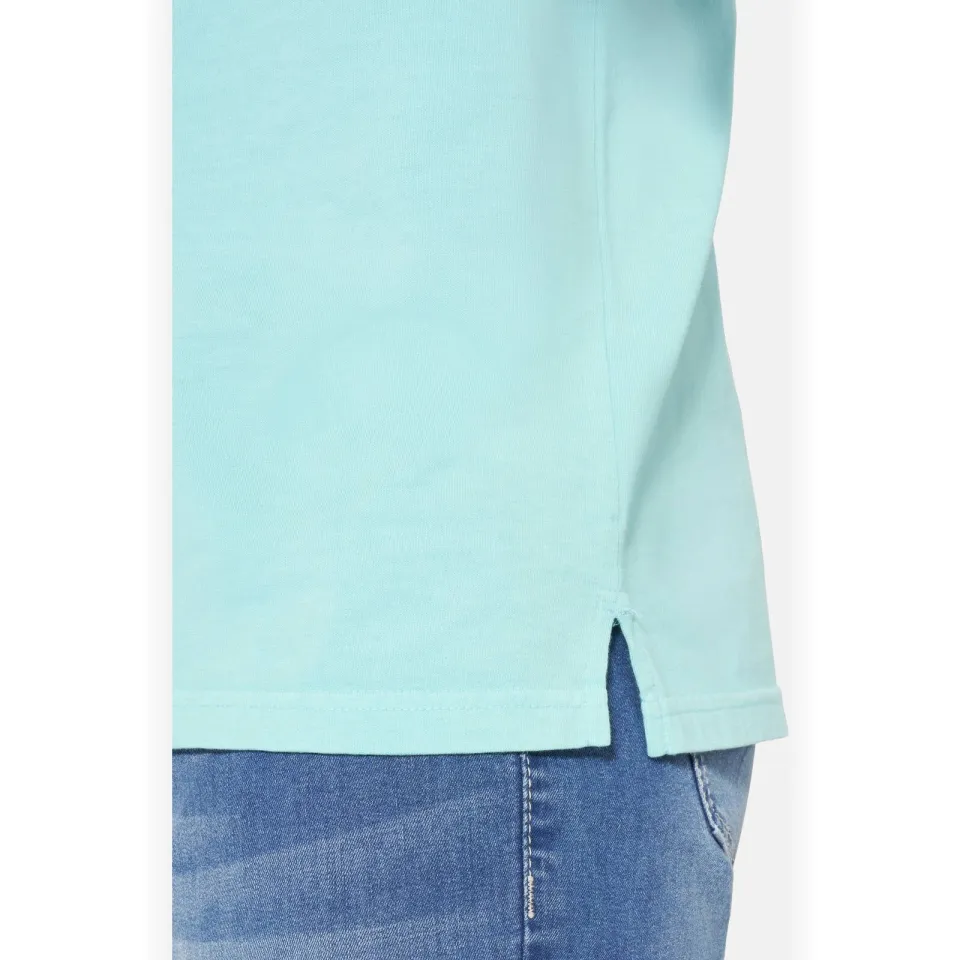 Jan Vanderstorm Ulfrik T-shirt turquoise, foto 5
