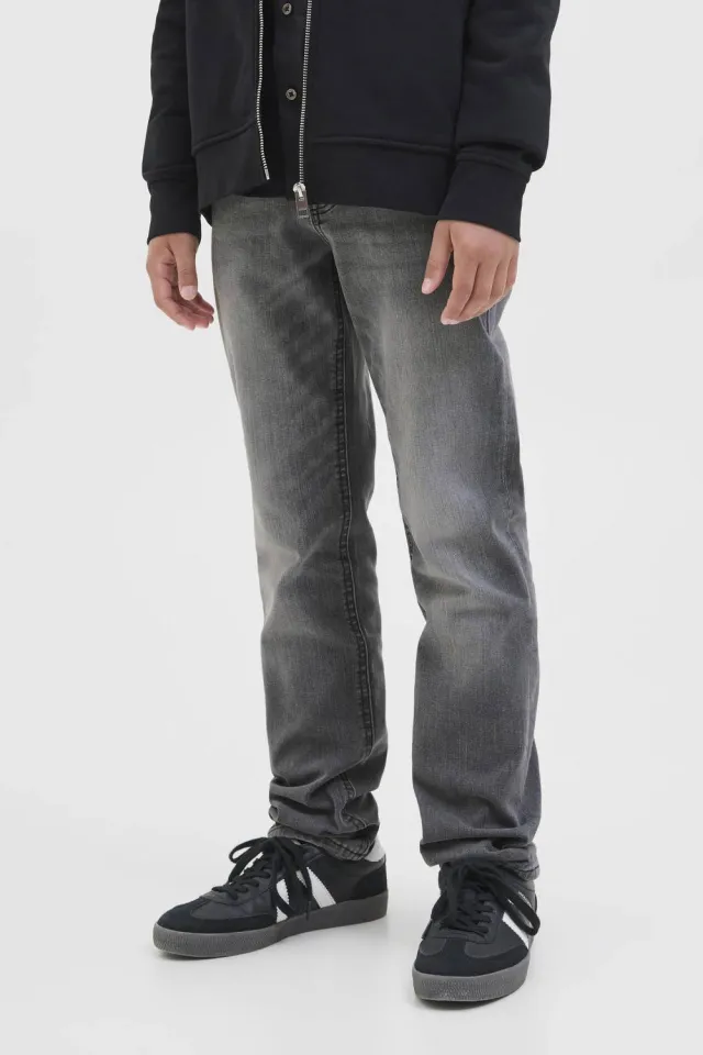 Jack & Jones JUNIOR slim fit jeans black denim, foto 3