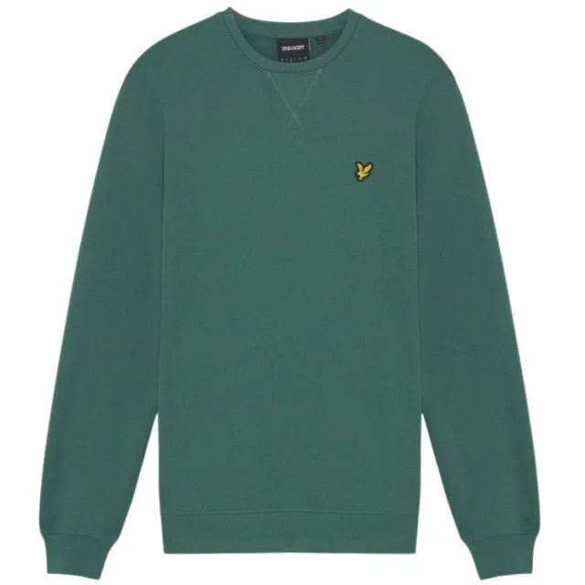 Lyle & Scott Crewneck Sweater Heren Everglade
