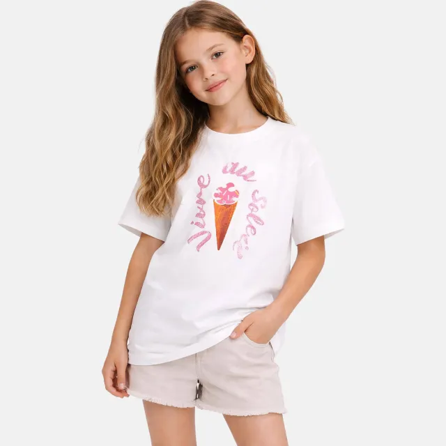 Cars T-shirt wit met print